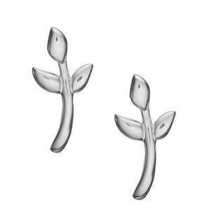 Christina Collect 925 sterling silver Lauret leaves small laurel twig, model 671-S25